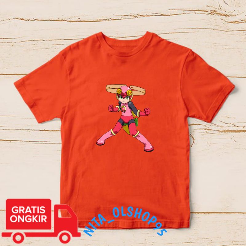 baju anak megaman , baju anak karakter , Mega man