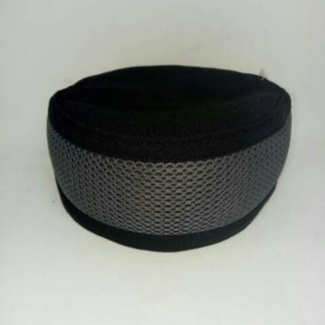 KT011 Peci hitam kopiah songkok taliban murah pria muslim dewasa