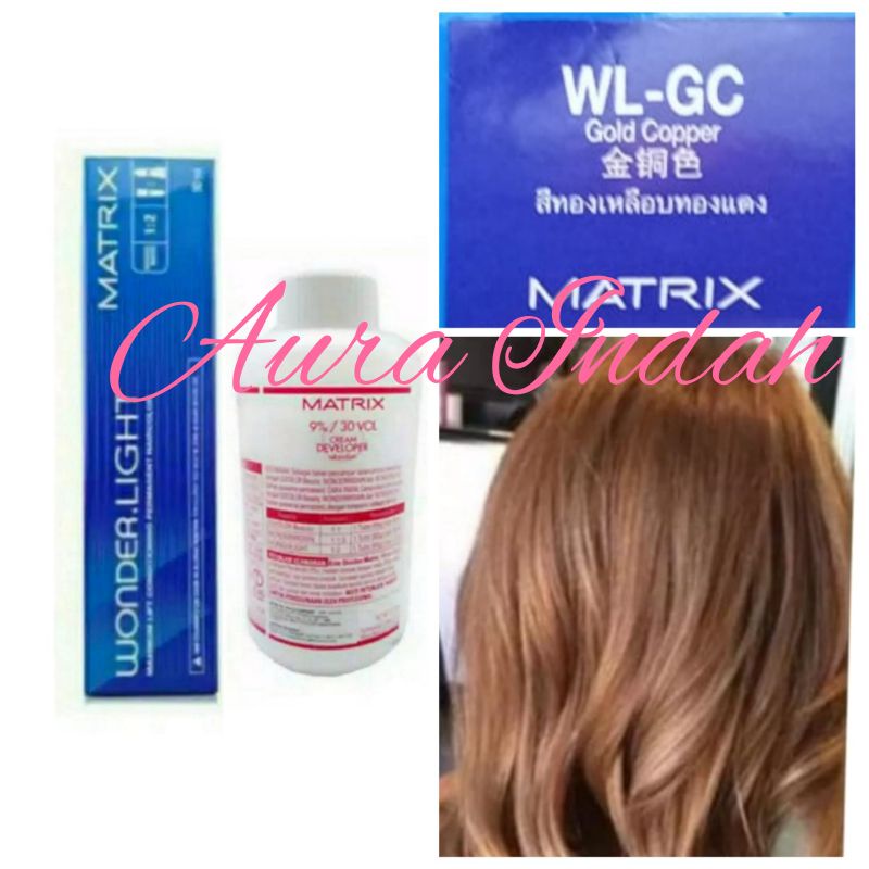 MATRIX WONDER LIGHT WL-GC GOLD COPPER DAN OXYDANT 135ML