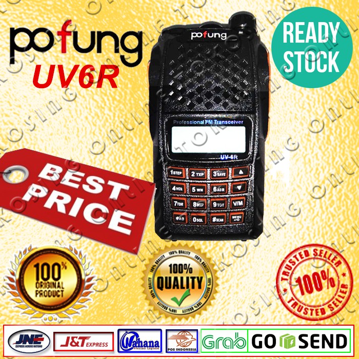 Dijual HT POFUNG UV-6R / UV6R BAOFENG GROUP Diskon