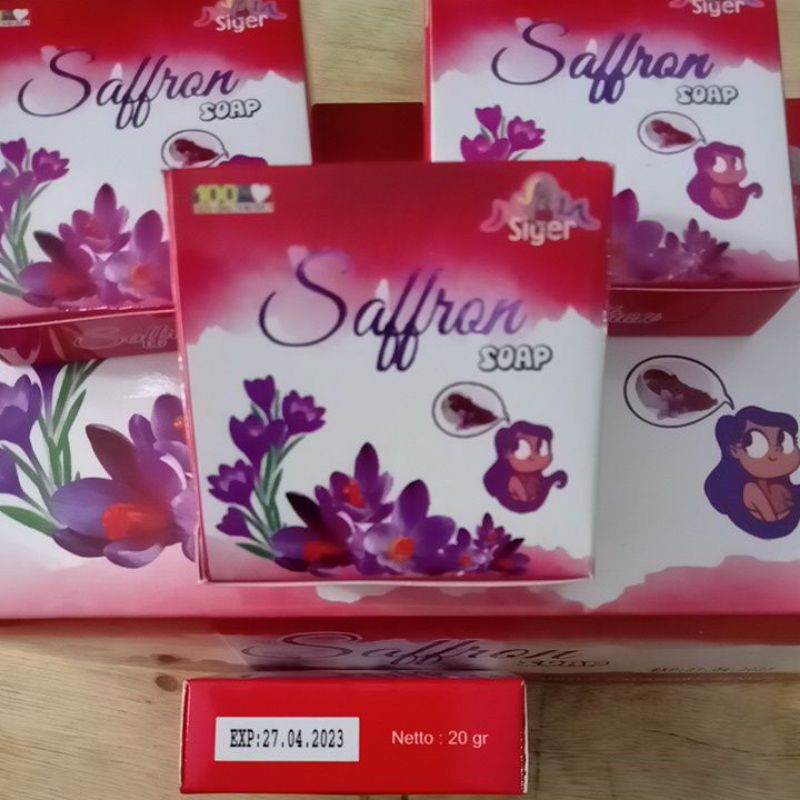 Sabun Saffron Siger