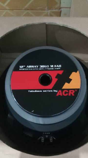 Speaker ACR 12 inch Fabulous 3060. ACR 12&quot; FABULOUS 3060