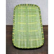 DW88 Piring Makan Melamine Melamin Motif Putih Rotan Kecil anti pecah - Singa Singi PU-911MP