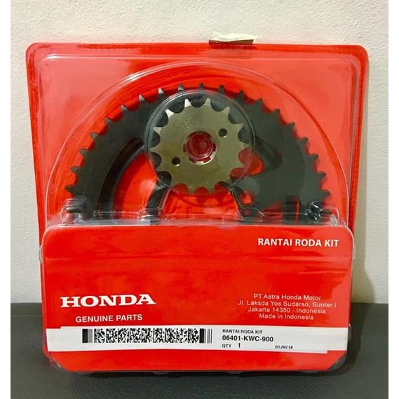 Gir Set / Gear set - CS1 CS 1 One Sonic 125 Asli Honda 06401KWC900