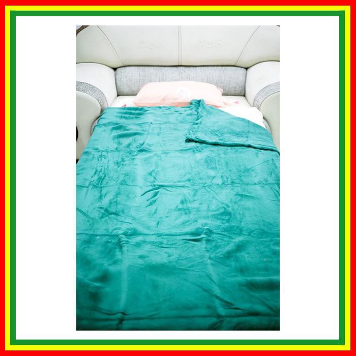 DIXON SELIMUT DEWASA 150X200 POLOS GREEN HIJAU