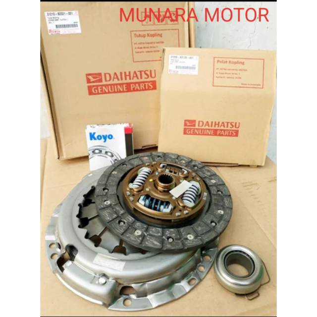 KOPLING SET AVANZA 1.3. XENIA. ORIGINAL