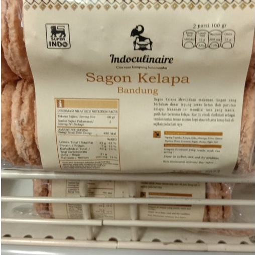 

Indoculinaire Sagon Kelapa Bandung 200 gr