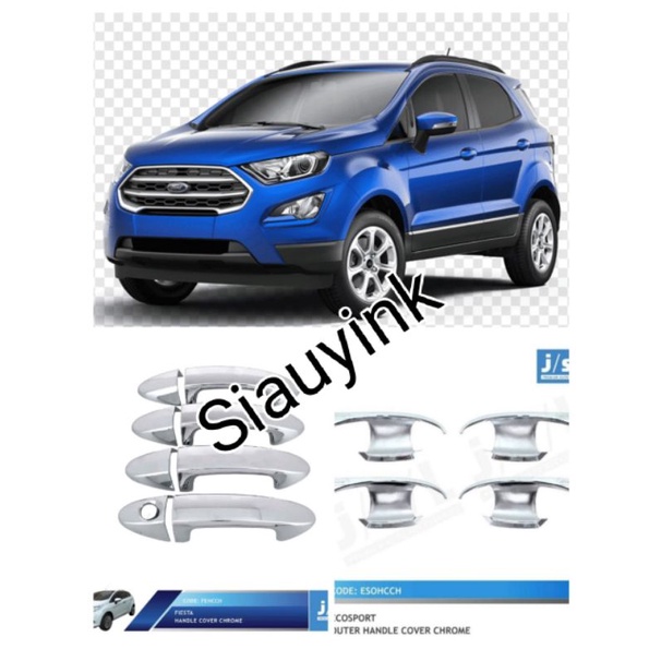 Paket outer handle Ecosport chrome