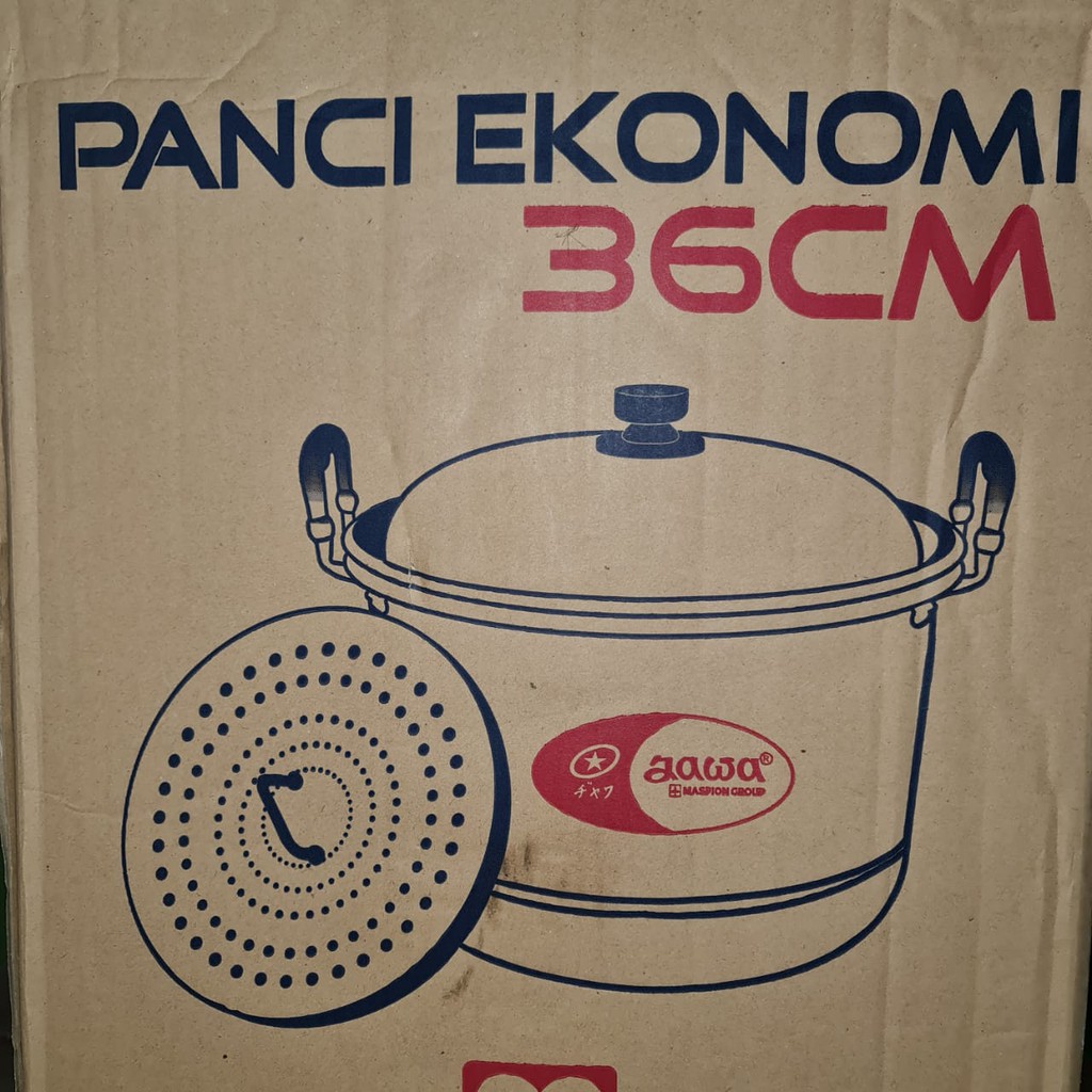 Panci Ekonomi 36 Cm Aluminium Jawa Maspion