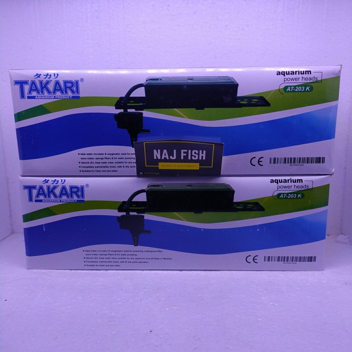 Top Filter Takari AT 203k 1000l/h Fullset Bonus Kapas Mantab