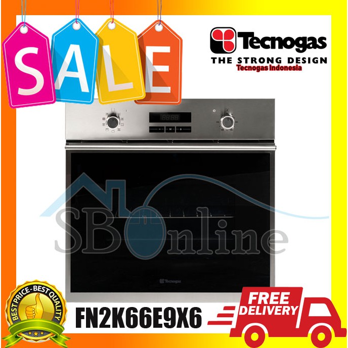 Tecnogas FN2K66E9X6 Oven Tanam