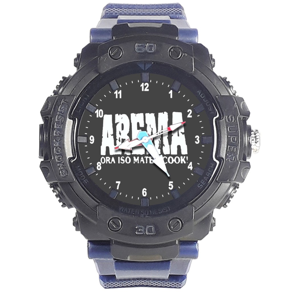 Jam Tangan  AREMA MOTIF 6 Bagus