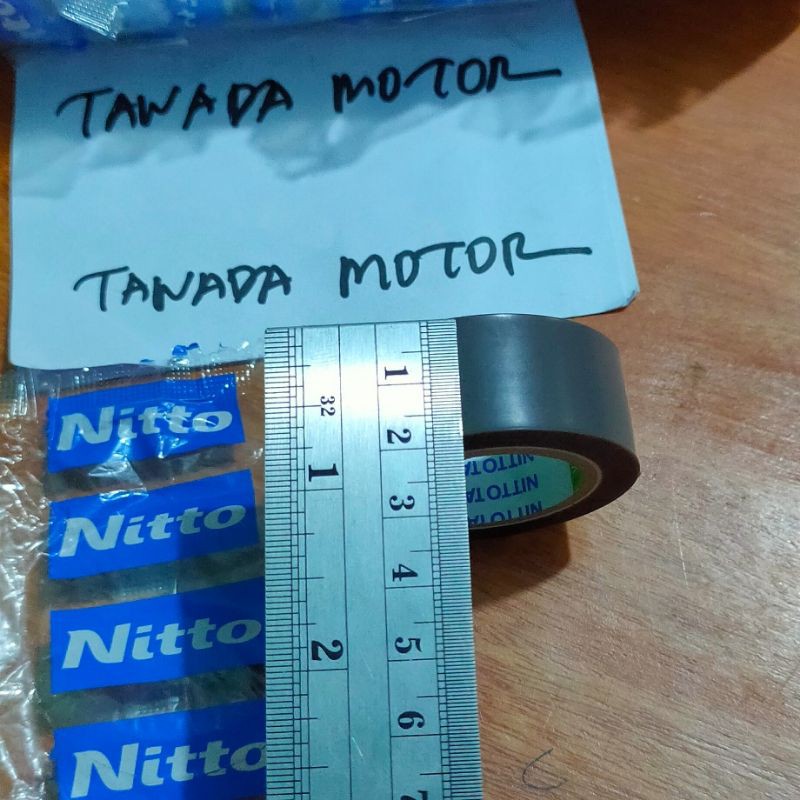 ISOLASI TAHAN PANAS HEAT RESISTAN TAPE NITTO NITOFLON 903 UL 19MM atau 3 PER 4 INCI