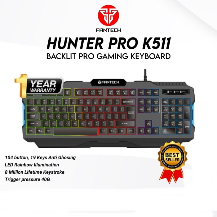 Fantech K511 Hunter Pro Gaming Keyboard