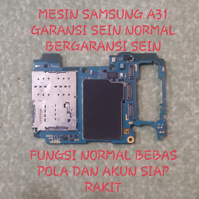 Mesin samsung a31 normal mesin samsung a31 6/128gb  8/128gb mesin samsung a315f normal