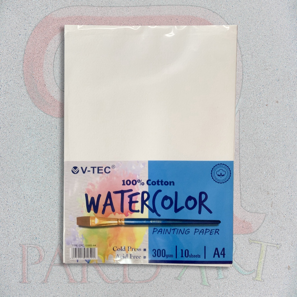 

Watercolor Paper Cotton / Kertas Watercolor Cotton / Kertas Cat Air Cotton