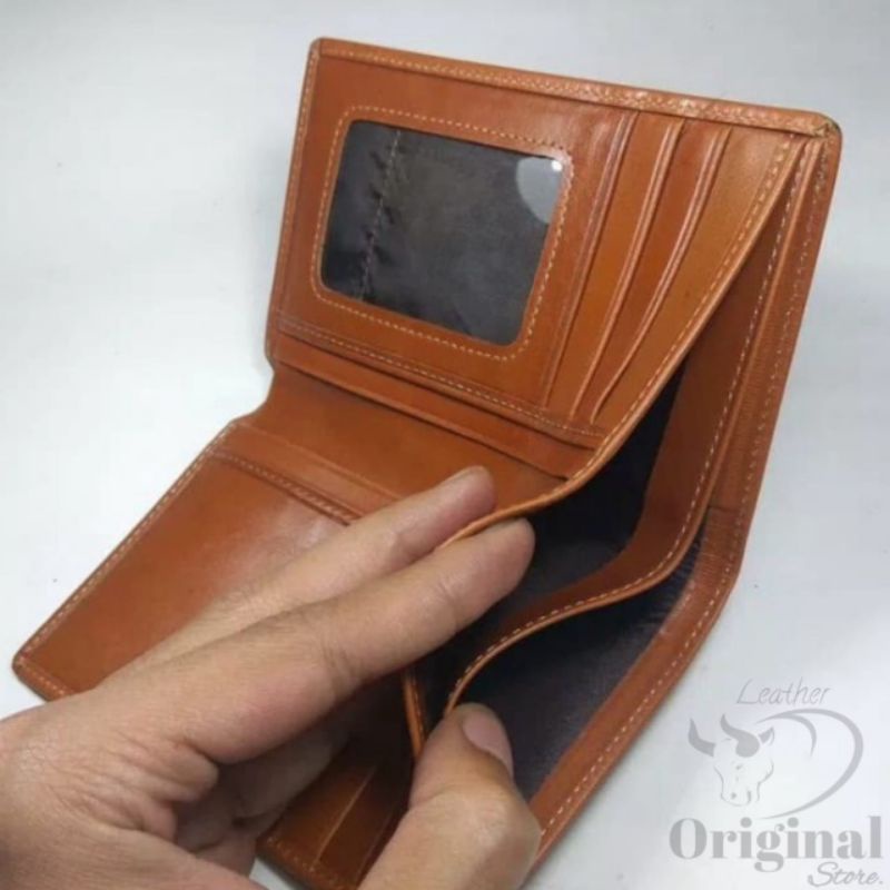 Dompet Kulit Pria 100% ORIGINAL Kulit Asli Model 3/4