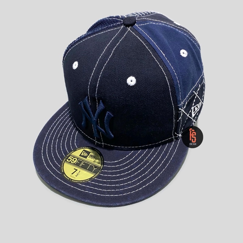 TOPI NEW ERA ORIGINAL 5950 INDIGO BORO NEW YORK YANKEES NAVY