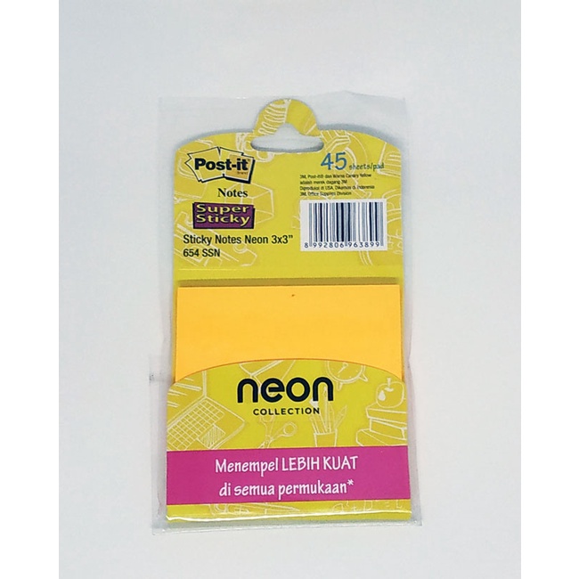 

Gramedia Bandung - Ka-3m 645 Post It Ssn Flamingo 3 Pad/Pack/ 3x3
