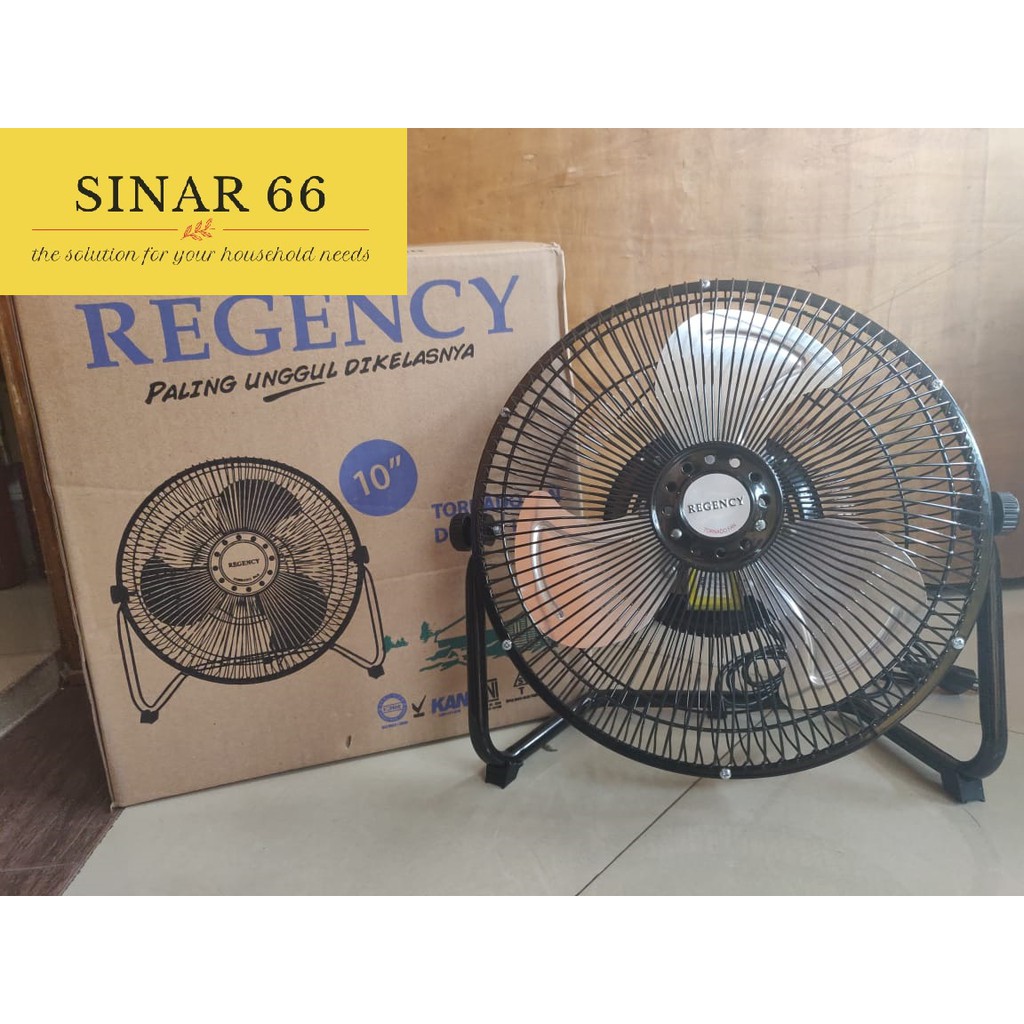 REGENCY TORNADO FAN DELUXE 10" KIPAS ANGIN DUDUK BESAR