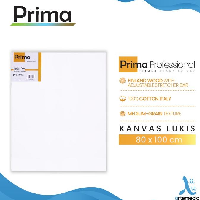 

Kanvas Lukis Prima Professional 80x100cm Cotton Canvas ---READY---