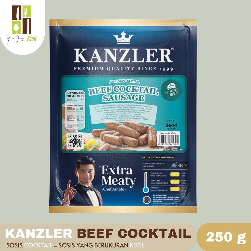 KANZLER BEEF COCKTAIL 250GR / 500GR