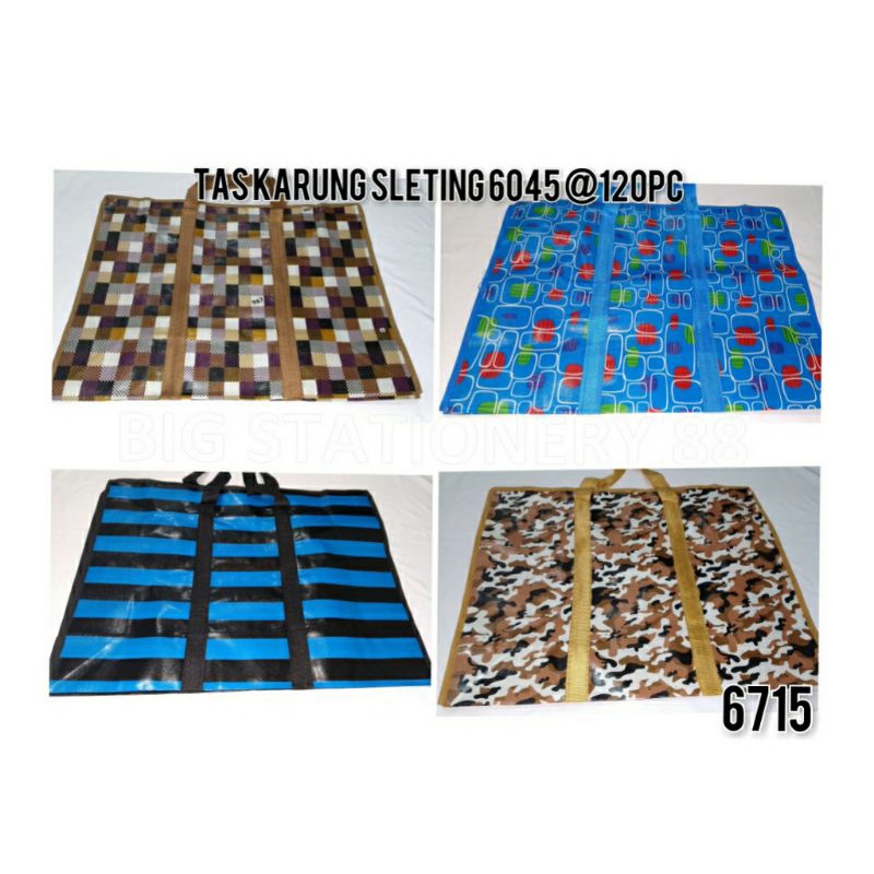 Tas Karung / Tas Karung Sleting Motif RANDOM