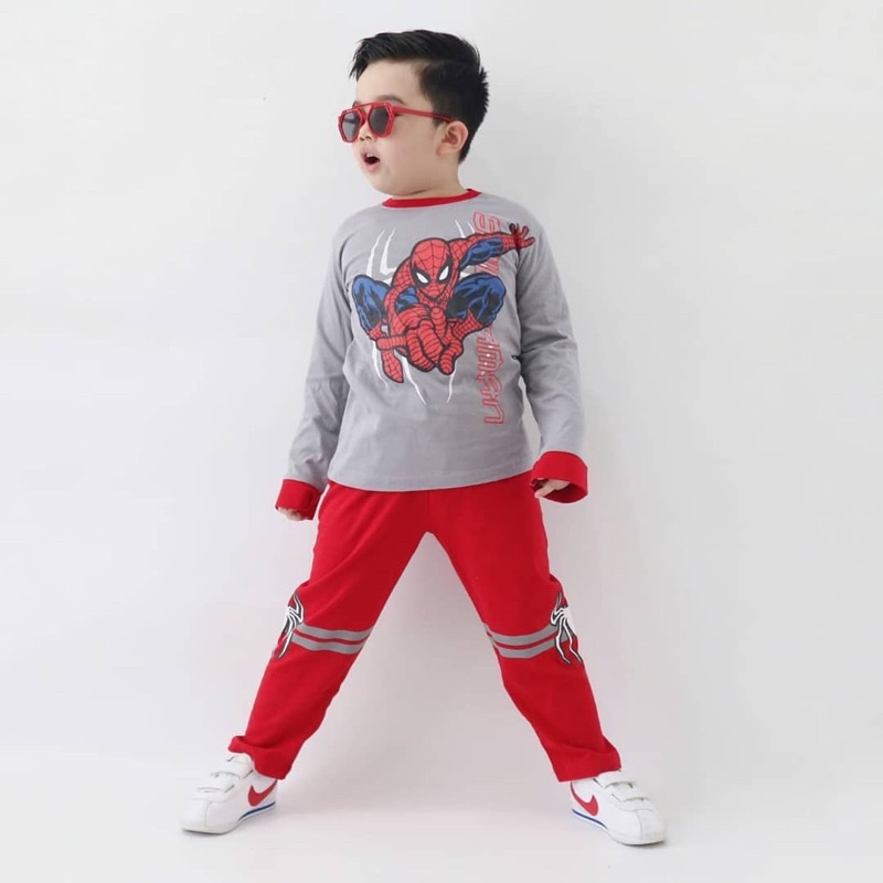 Setelan Anak Set Superhero Cluster Kids