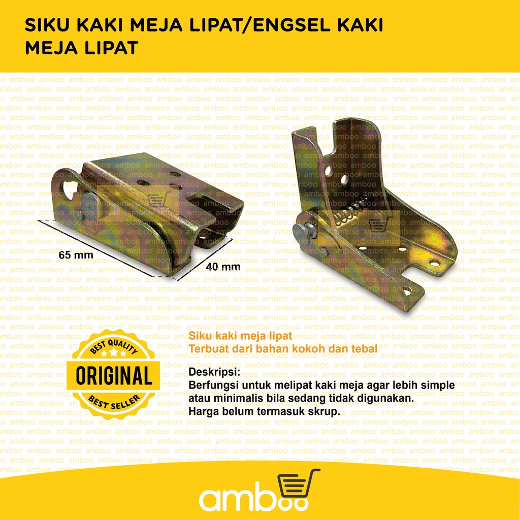 SIKU KAKI MEJA LIPAT / ENGSEL KAKI MEJA LIPAT