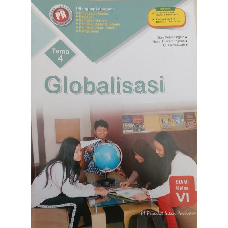 Buku PR/LKS kelas 6 SD tema 4 (K13 revisi) cetakan 2019