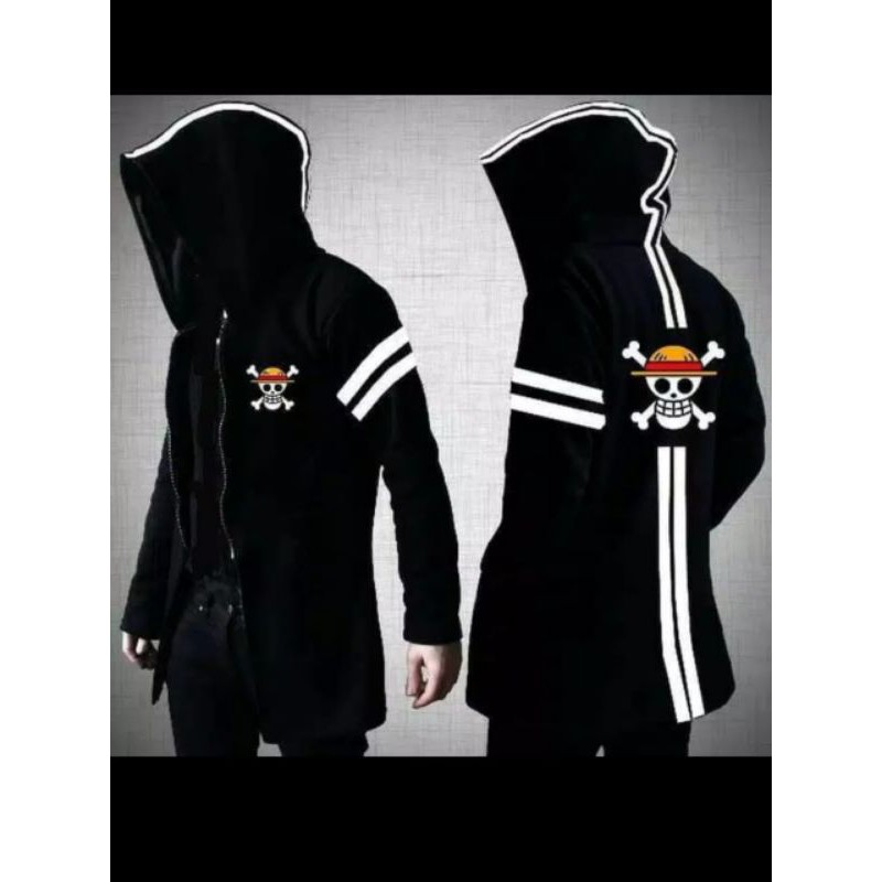 jaket Jubah Anime One Piece Luffy