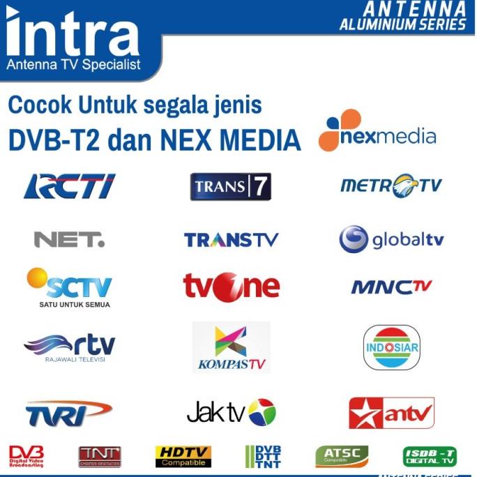 Intra Antena Tv Int-005 Outdoor Analog Digital (Terlaris)