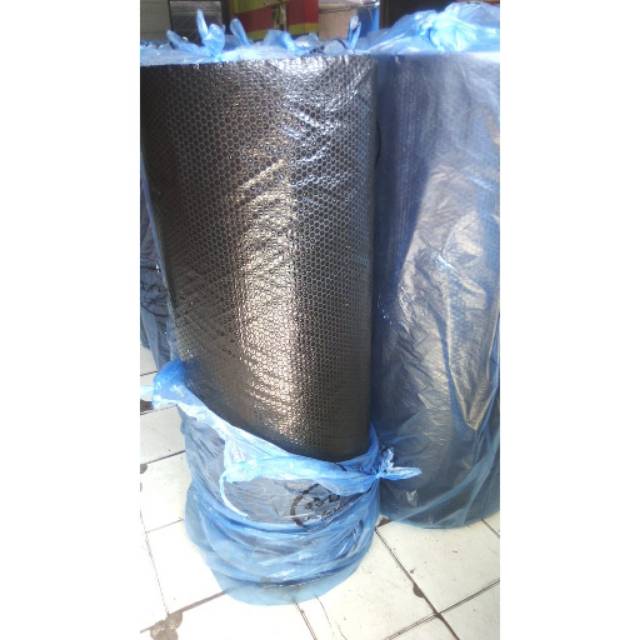 

PLASTIK BUBBLEWRAP BUBBLE WRAP WARP HITAM ROLL PACKAGING PACKING HITAM PEKAT KUAT TEBAL BANDUNG 50M