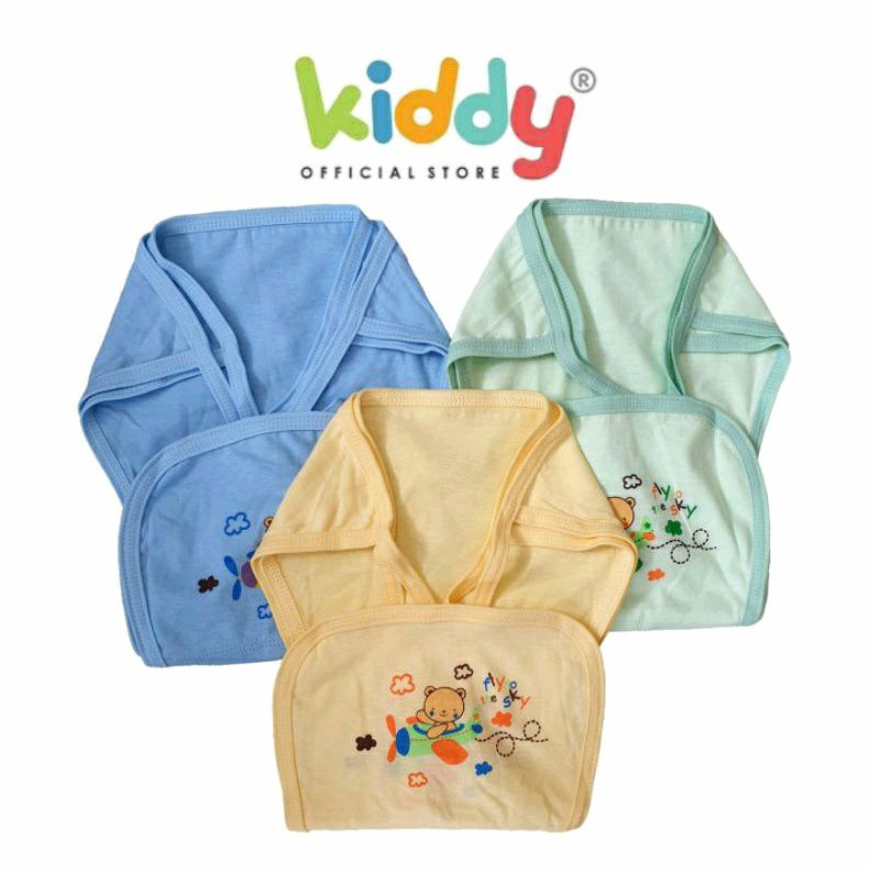 (3 Pcs) Kiddy Popok Tali Bayi Kain Katun Velcro - Baby Diaper Cotton Newborn POPOK TALI KIDDY isi 3