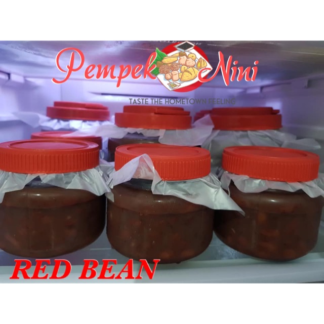 

Bubur/Saus/Pasta Kacang Merah/Red Bean 500Grm utk Topping Es Serut Pempek Nini