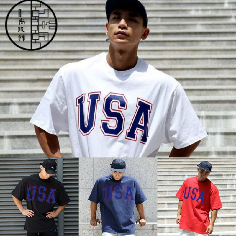 kaos pria USA premium original tshirt usa