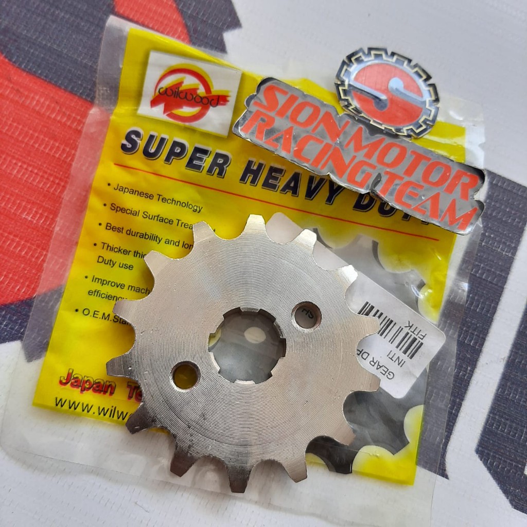 Gear Depan / Gigi Front Sprocket Suzuki Smash / Shogun 415 - 14T Wilwood Baja-1