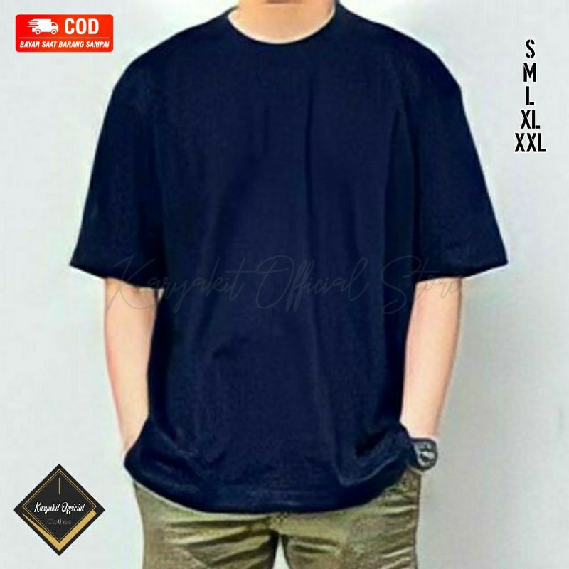 Kaos Polos OverSize | Baju Polos Oversize