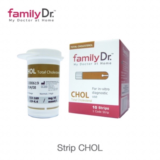 Family Dr Cholesterol/Alat Strip FamilyDr Kolesterol