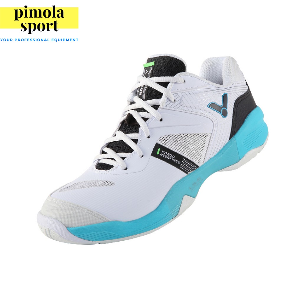 Sepatu Badminton VICTOR P9200 II AU / P 9200 II AU / P9200II AU White Scuba Blue