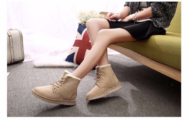 IMPORT MOLLAD Boots Thermal Sepatu Boots Ankle Bulu Musim Dingin Winter Boots