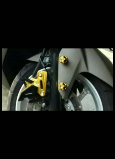 Jalu Spakbor Monel Spakbor Monel Baut 10 Motor Scoopy Beat Mio Vario Vixion Nmax Aerox