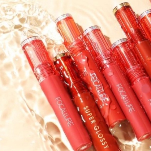 ★ BB ★ FOCALLURE Super Glossy Tint - Jelly-Clear Dewy Lip Tint - Lip Gloss - FA208 - FA 208