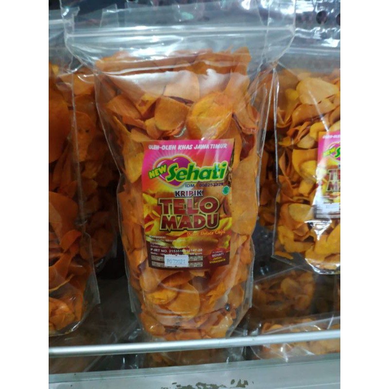 

0Keripik ubi madu / oleh oleh khas pacet / keripik telo / makanan ringan ubi cilembu