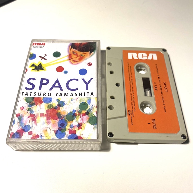 kaset pita tatsuro yamashita / spacy