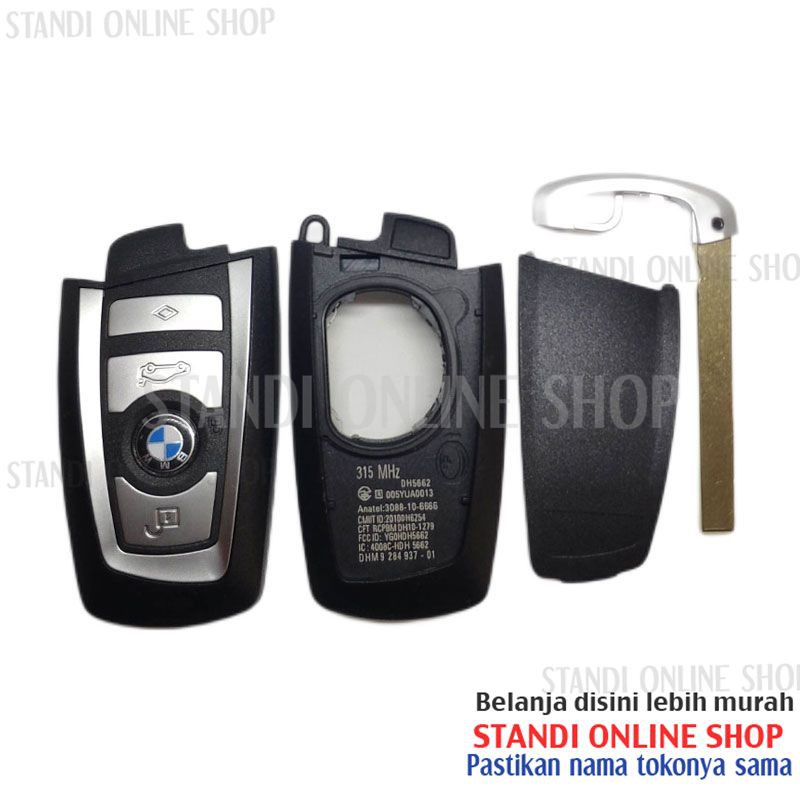 Cassing Remote Smartkey Kunci Casing Keyless F Series