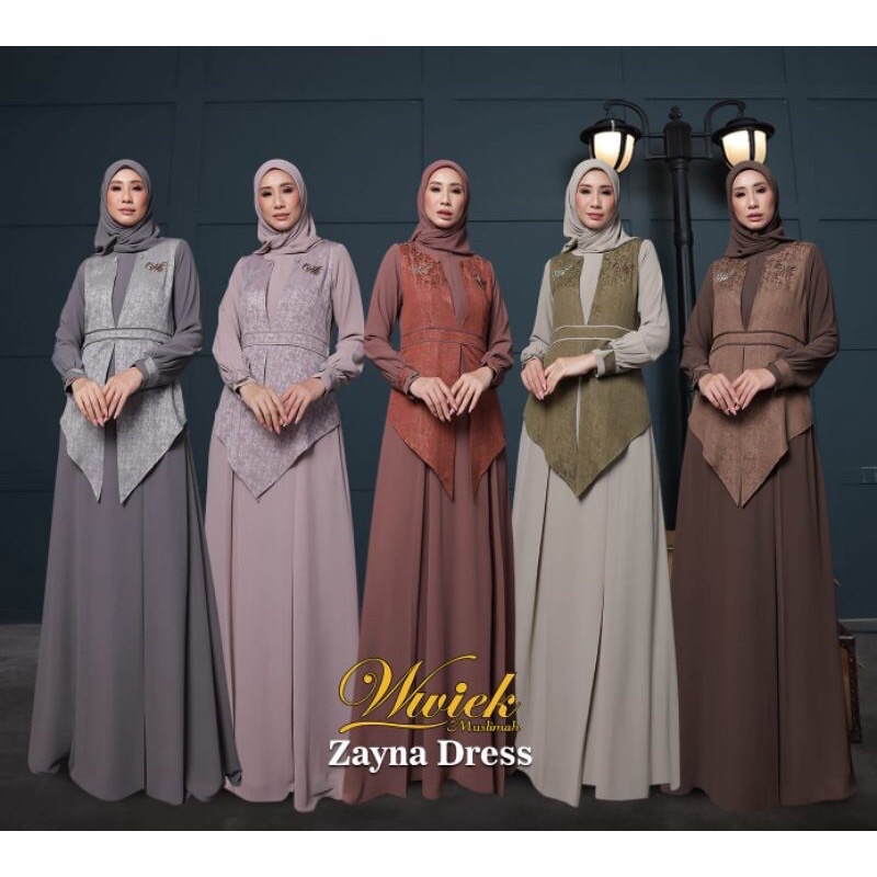 Zayna Dress ori by Wwiek Muslimah