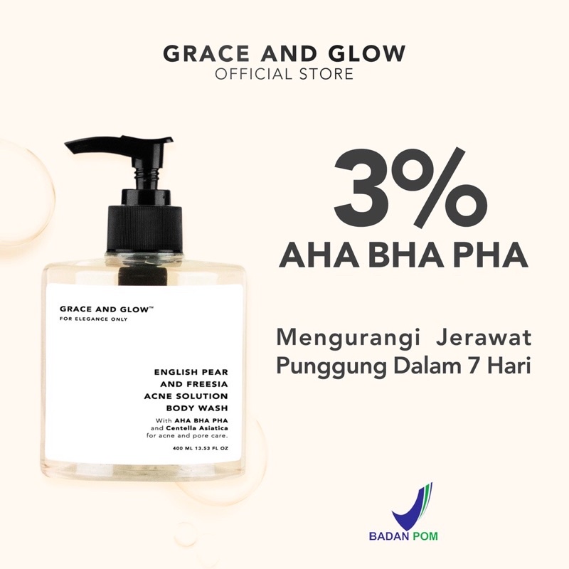 GRACE AND GLOW ACNE SOLUTION BODY WASH