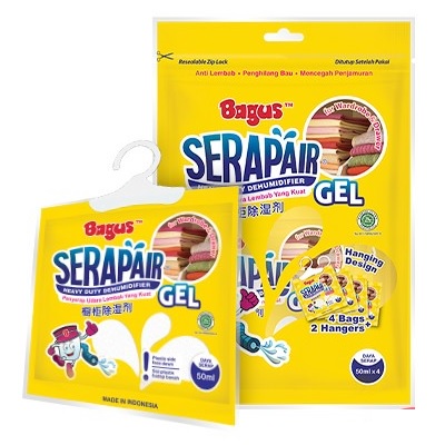 Bagus Serap Air Gel Gantung Serapair Hanger 4 X 50 ml