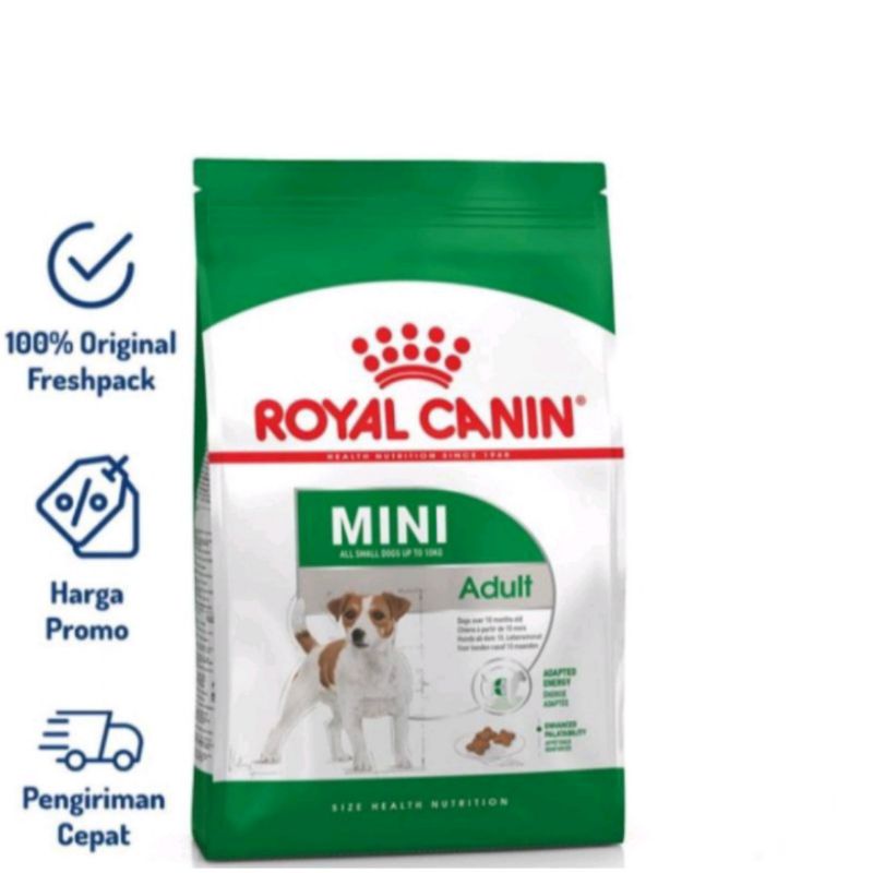 Royal canin mini adult 4kg Freshapck dog food